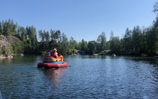 Тур «Затерянный мир водопадов с посещением Рускеала из Сортавала»
